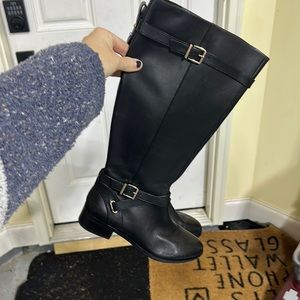 Wide Calf Riding Boots